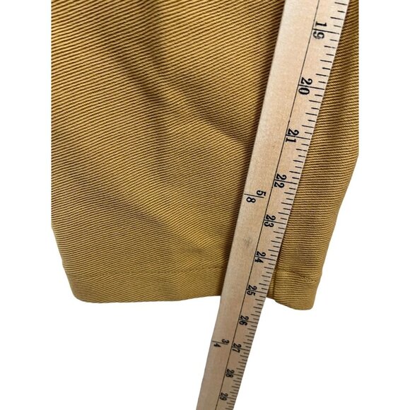 Madewell Twill Jacquard Tapered‎ Pants brown size M - Picture 7 of 9